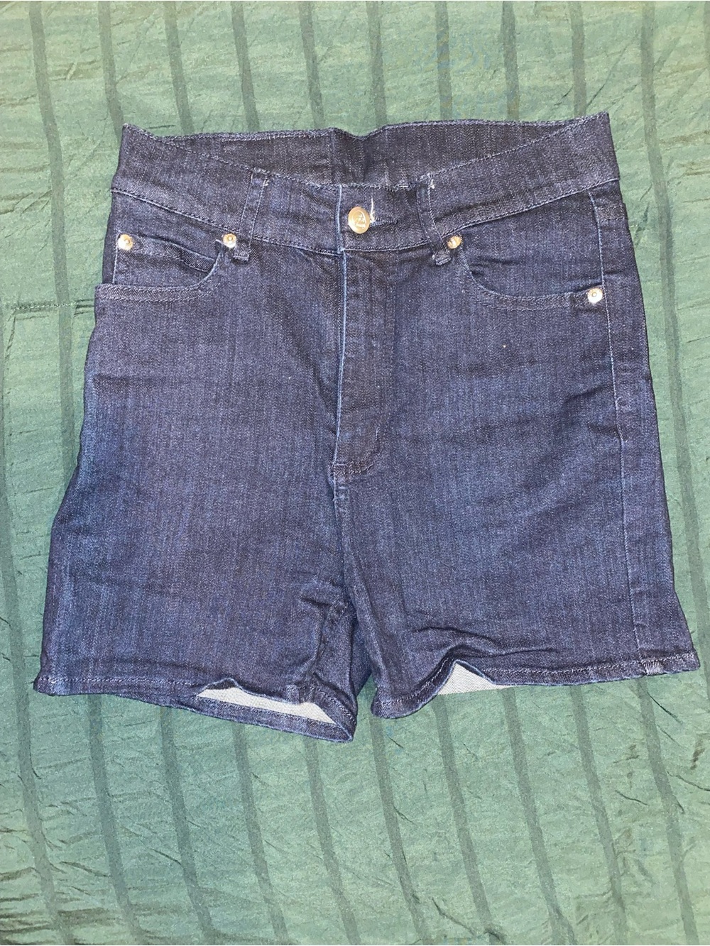 Cheap Monday second skin high waist denim shorts